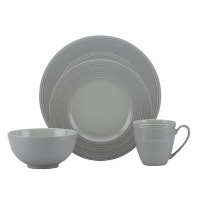 fair harbor, oyster 4 piece place setting