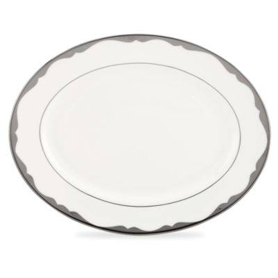 13" trimble place oval platter