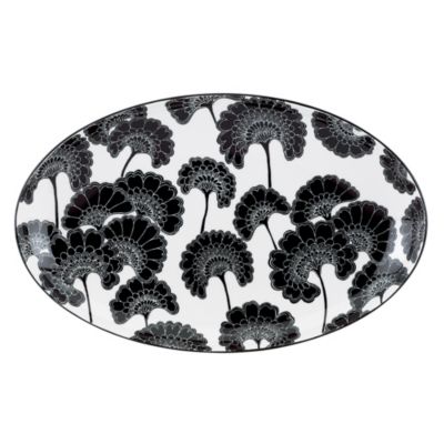 japanese floral large platter