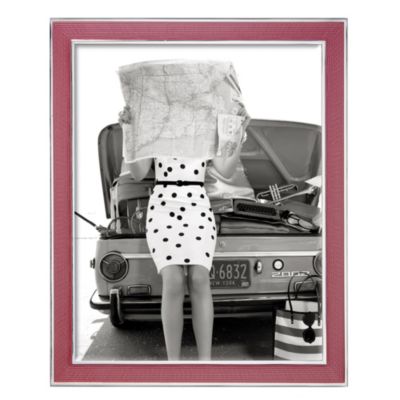 chamber's bay silver-plated 8x10 frame