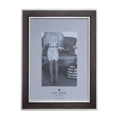 chamber's bay silver-plated 5x7 frame