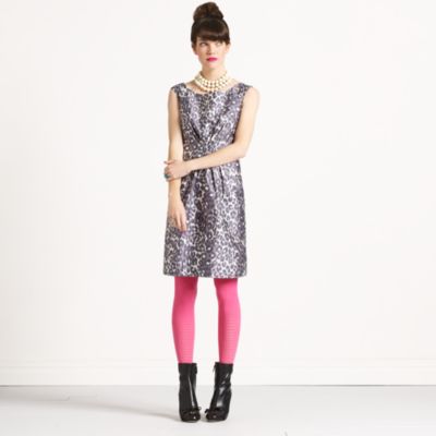 leopard deanna dress