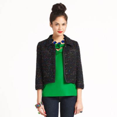 boucl&eacute; addie jacket