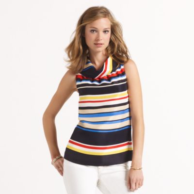 striped blaise top