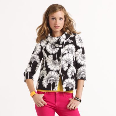 japanese floral pierce jacket