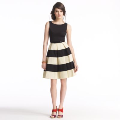 striped celina dress