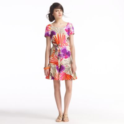 tropical orchid elliana dress