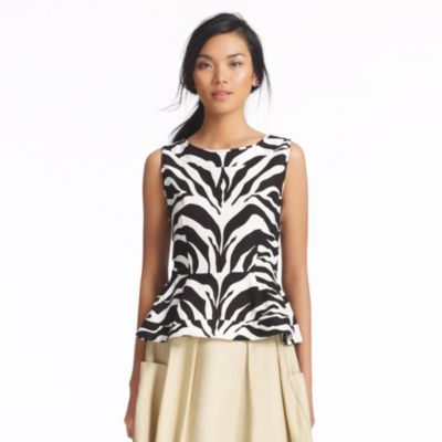 zebra randie top