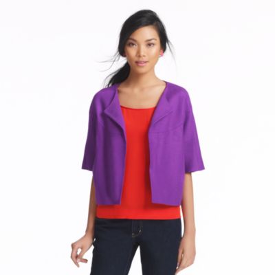 cropped micah jacket