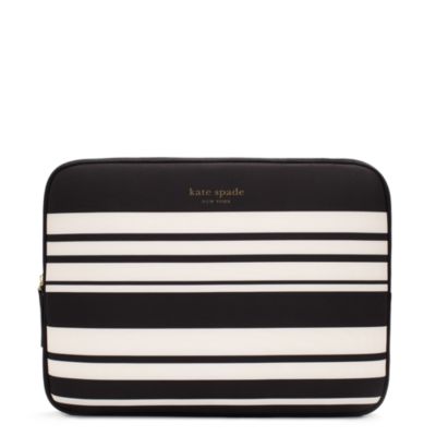 fairmount stripe laptop sleeve