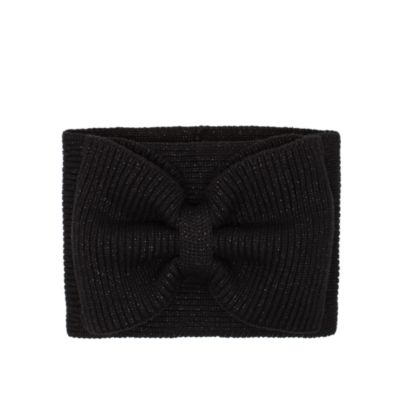 all wrapped up funnel-neck scarf
