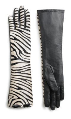 migonette haircalf long bow gloves