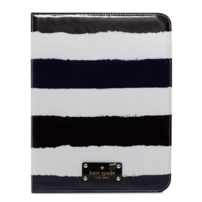 rugby stripe ipad folio
