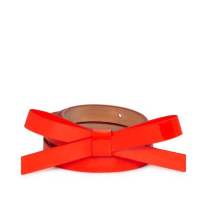 kate spade thin bow belt