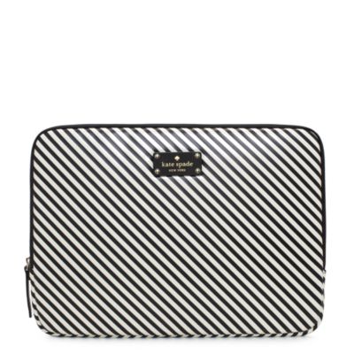 diagonal stripe 13" laptop sleeve