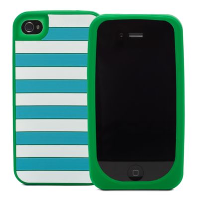 candy stripe silicone iphone case