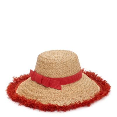 dunes lane fringe straw hat