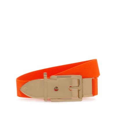 kate spade metal buckle belt