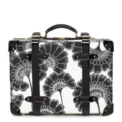 japanese floral medium storage trunk