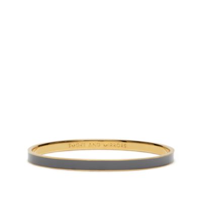smoke and mirrors idiom bangle