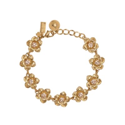 enamel garden bracelet