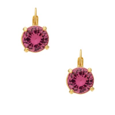 kate spade round lever-back earrings