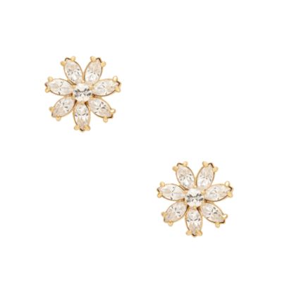 petit rouge clip earrings