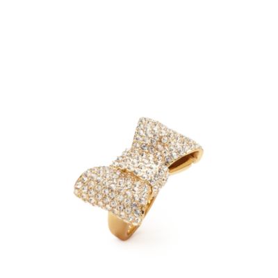 all wrapped up pav&eacute; ring