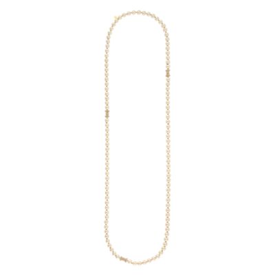 all wrapped up pav&eacute; long wrap necklace