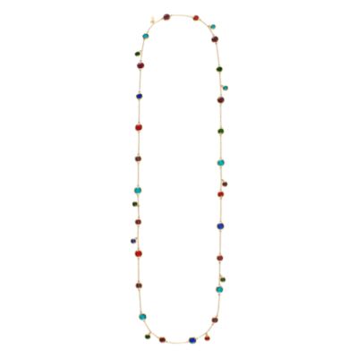crystal confetti wrap necklace
