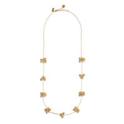 popcorn garland scatter necklace