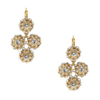 putting on the ritz chandelier earrings