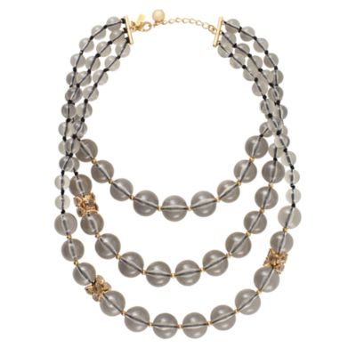 bowery ball bib necklace