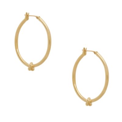 sailor's knot hoops