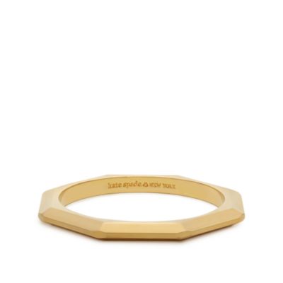 triple threat thin faceted bangle