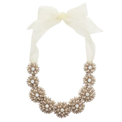 gerbera garden necklace
