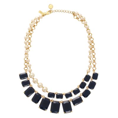 treasure chest double row necklace
