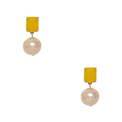 treasure chest drop earrings