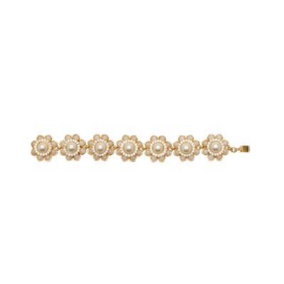 sweet zinnia crystal bracelet