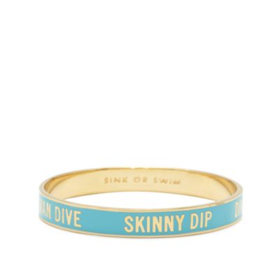 sink or swim idiom bangle