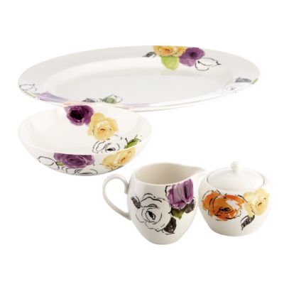 charcoal floral collection