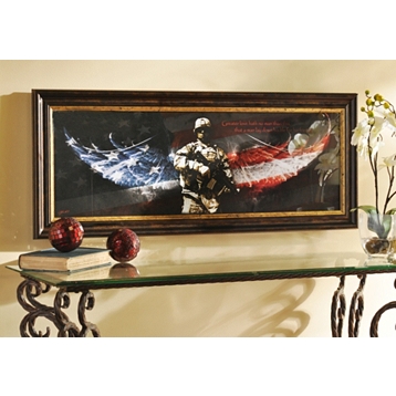 Kirklands on No Greater Love  Soldier Framed Print At Kirkland S