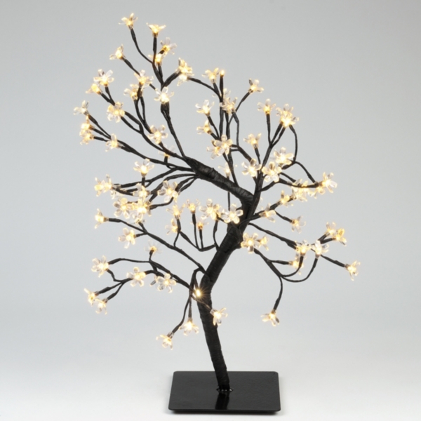 PreLit White Cherry Blossom Tree Kirklands