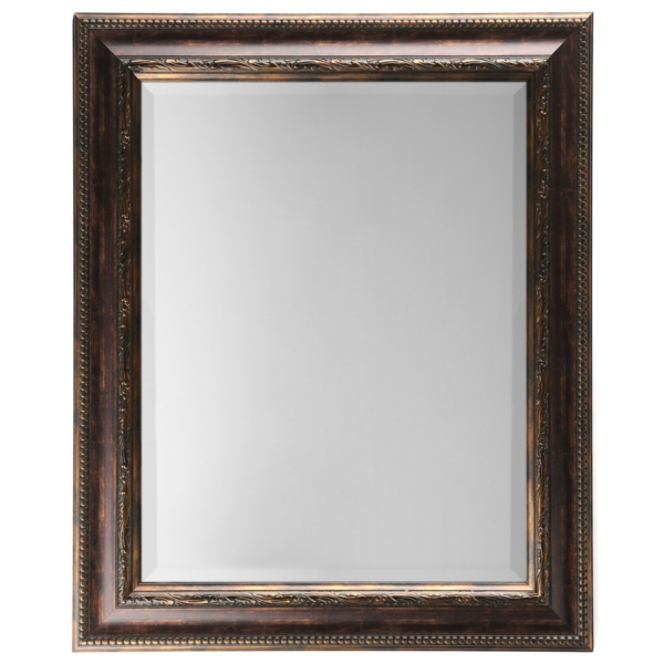 Ornate Tortoise Framed Mirror, 29x35 Kirklands