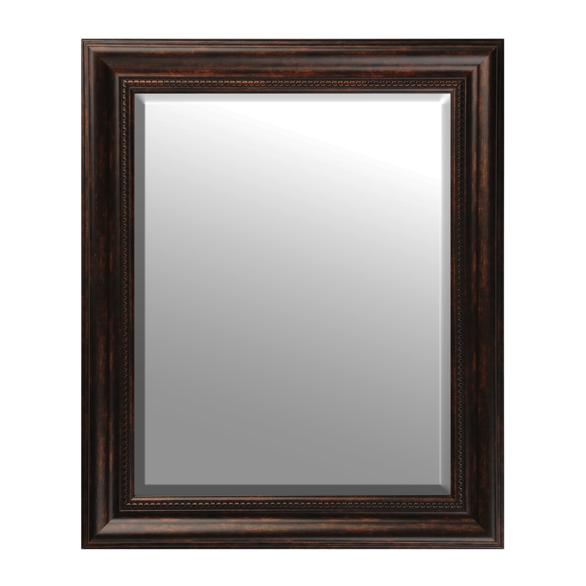 Beaded Bronze Framed Mirror, 29x35 in. Kirklands