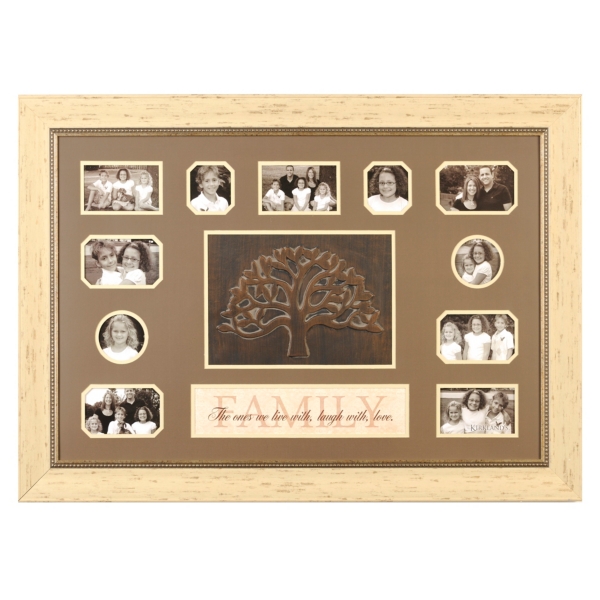  Cream Family Tree Collage Frame