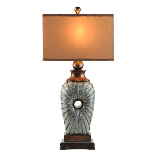  Blue Burst Table Lamp