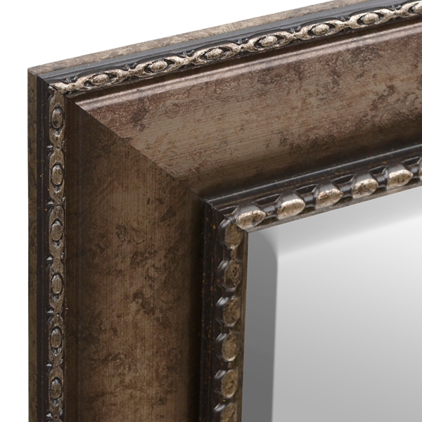 Antiqued Silver Framed Mirror, 30x42 in. Kirklands