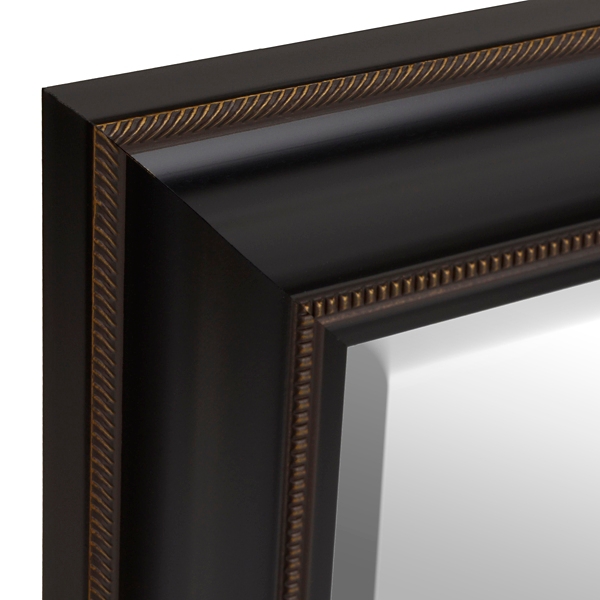 Black Framed Mirror, 28x34 Kirklands