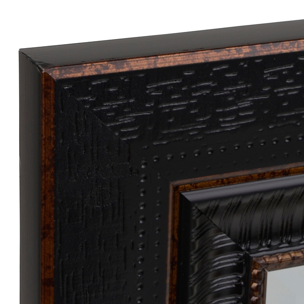 Black Framed Mirror, 46x76 in. Kirklands